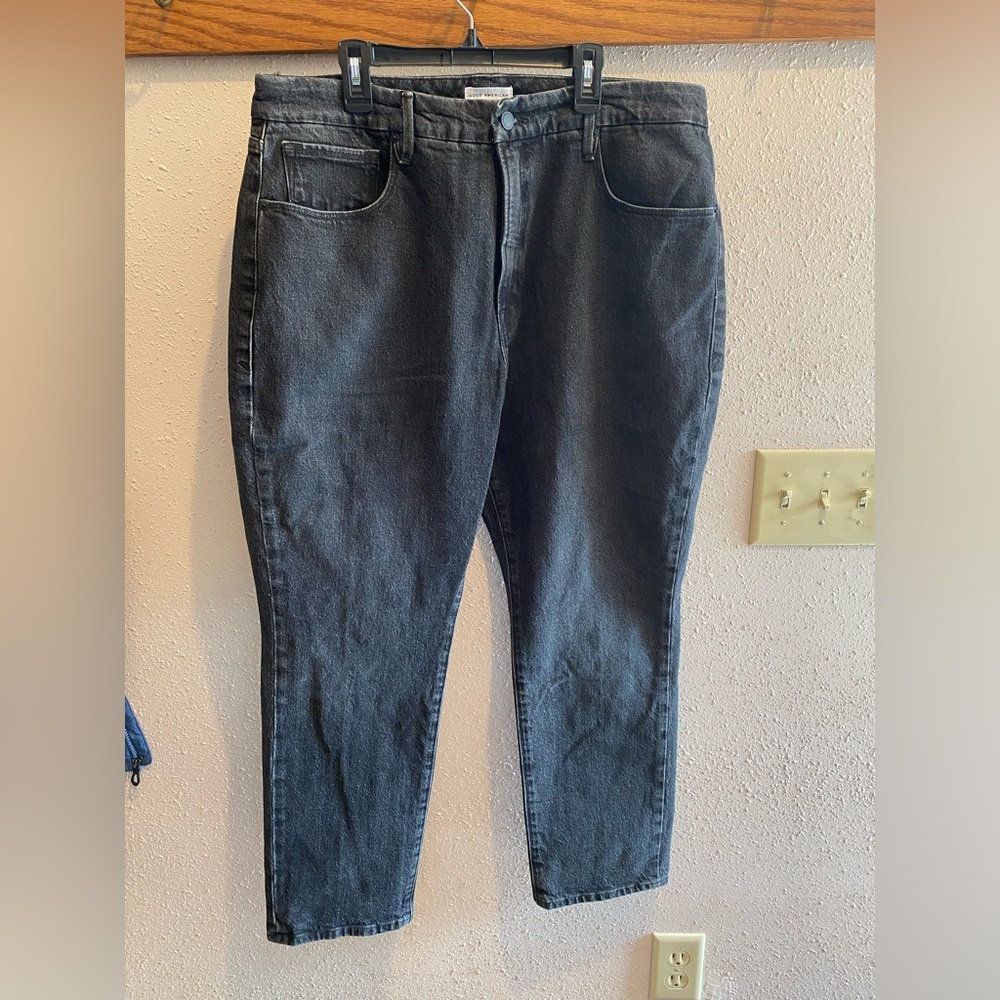 Good American Dark Grey Jeans 15